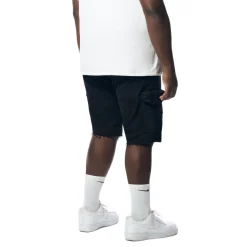 Big & Tall - Garment Washed Twill Cargo Shorts