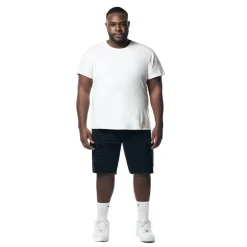 Big & Tall - Garment Washed Twill Cargo Shorts