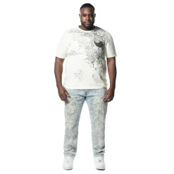 Big & Tall - Printed Tattoo Tee Shirt