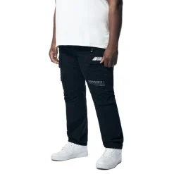 Big & Tall - Utility Printed Twill Cargo Pants