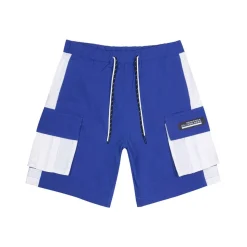 Colorblock Utility Windbreaker Shorts