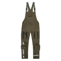 3D Pocket Utility Fashion Overalls