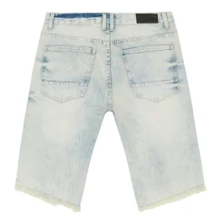 Distressed Rip & Repair Denim Shorts