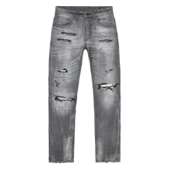 Distressed Rip & Repair Super Skinny Denim Jeans