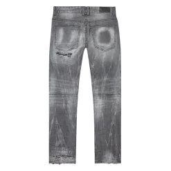 Distressed Rip & Repair Super Skinny Denim Jeans