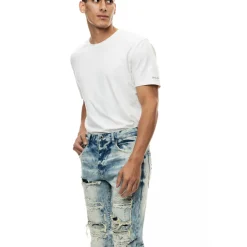 Double Layered Heavy Rip & Repair Jeans