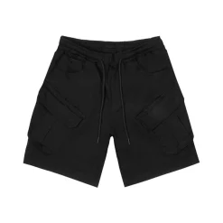Essential Knit Twill Cargo Shorts