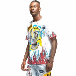 Flame & Skull Tee