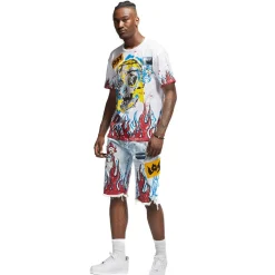 Flame & Skull Tee