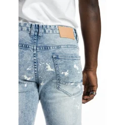 Graphic Patched Fashion Jeans