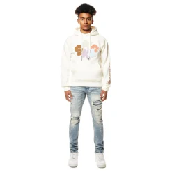 Graphic Pullover Fleece Hoodie