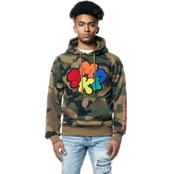 Graphic Pullover Fleece Hoodie