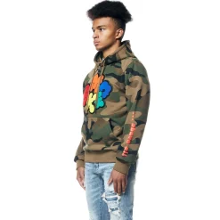 Graphic Pullover Fleece Hoodie