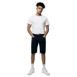 Gun Shot & Grinding Effects Jean Shorts