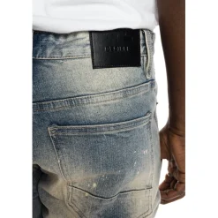 Heavy Rip & Repair Fashion Jeans
