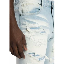 Heavy Rip & Repair Fashion Jeans