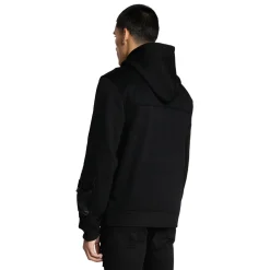 Mixed Media Utility Fleece Hoodie