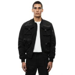 Mixed Media Utility Jacket
