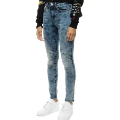 Moto Basic Denim Pants