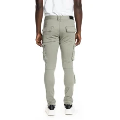 Multipocket Cargo Twill Pants