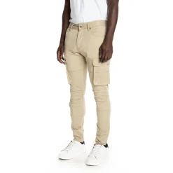 Multipocket Cargo Twill Pants