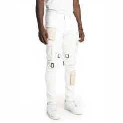 Multipocket Twill Fashion Utility Pants