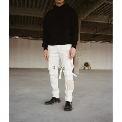 Multipocket Twill Fashion Utility Pants