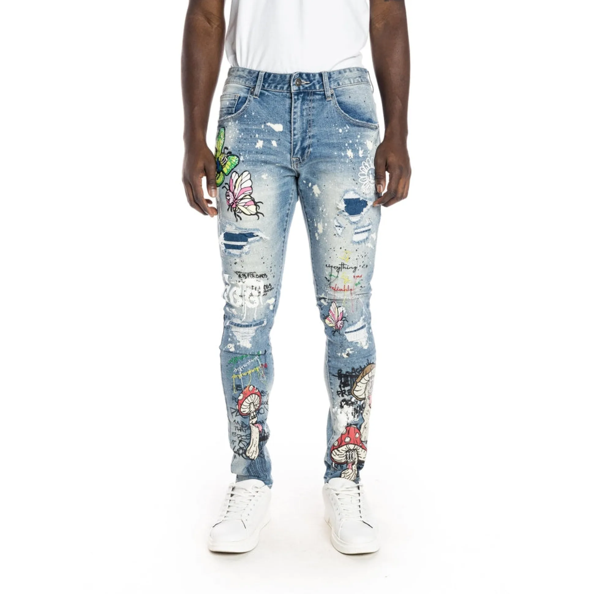 Mushroom Fashion Jeans