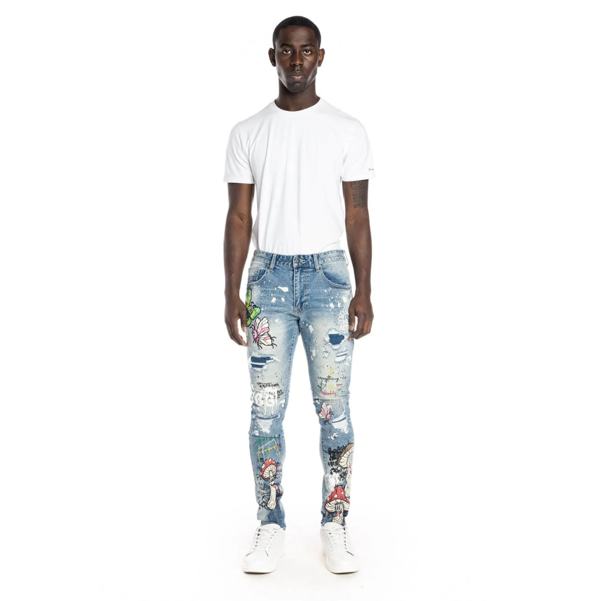 Mushroom Fashion Jeans