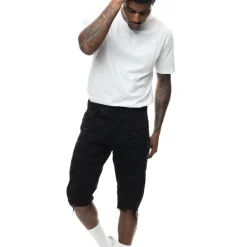 Natural Washing Rip And Repair Short