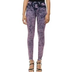 Over Dyed Fashion Denim Pants