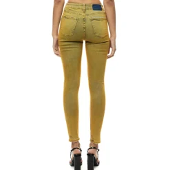 Over Spray Fashion Denim Pants