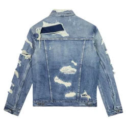 Overspray Utility Denim Jacket