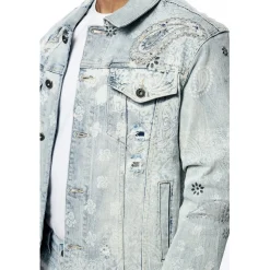 Paisley Denim Jacket