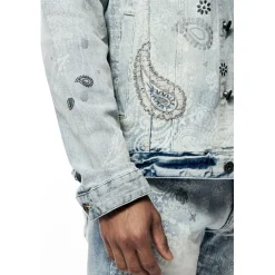 Paisley Denim Jacket