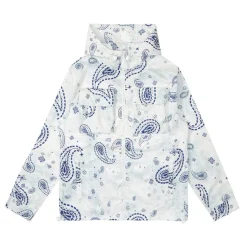 Paisley Full Zip Windbreaker Jacket