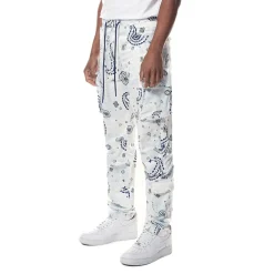 Paisley Utility Windbreaker Joggers