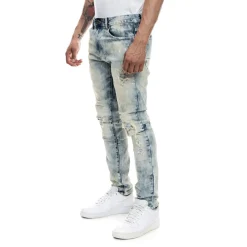 Patch Washed Jeans