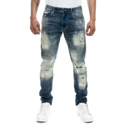 Patch Washed Jeans