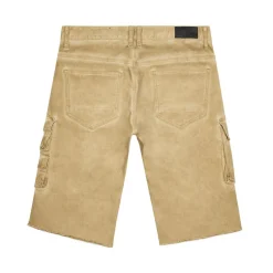Pigment Dyed Twill Utility Shorts