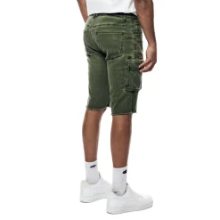 Pigment Dyed Twill Utility Shorts