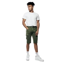Pigment Dyed Twill Utility Shorts