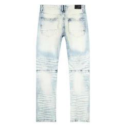 Plaid Backed Jean