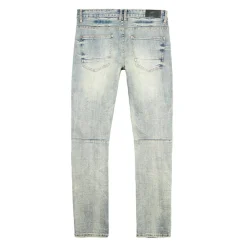 Plaid Backed Jean