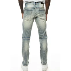 Plaid Backed Workwear Jean