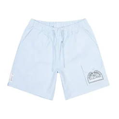 Printed Twill Workwear Shorts