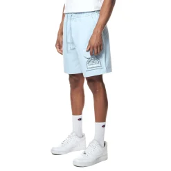 Printed Twill Workwear Shorts