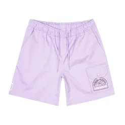 Printed Twill Workwear Shorts