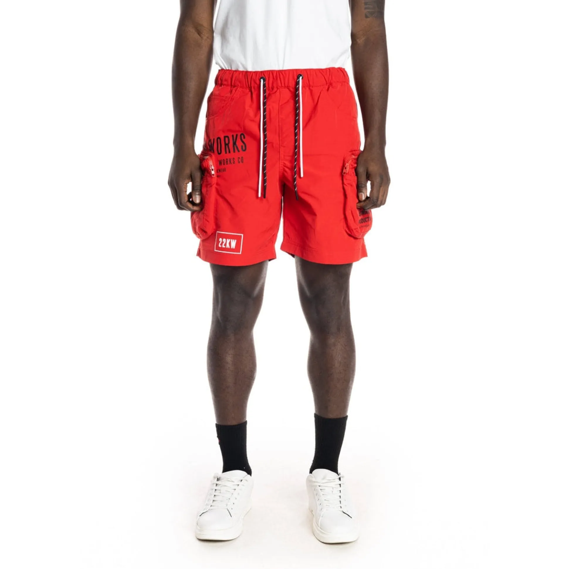 Printed Utility Fashion Shorts