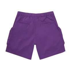 Printed Utility Lounge Windbreaker Shorts